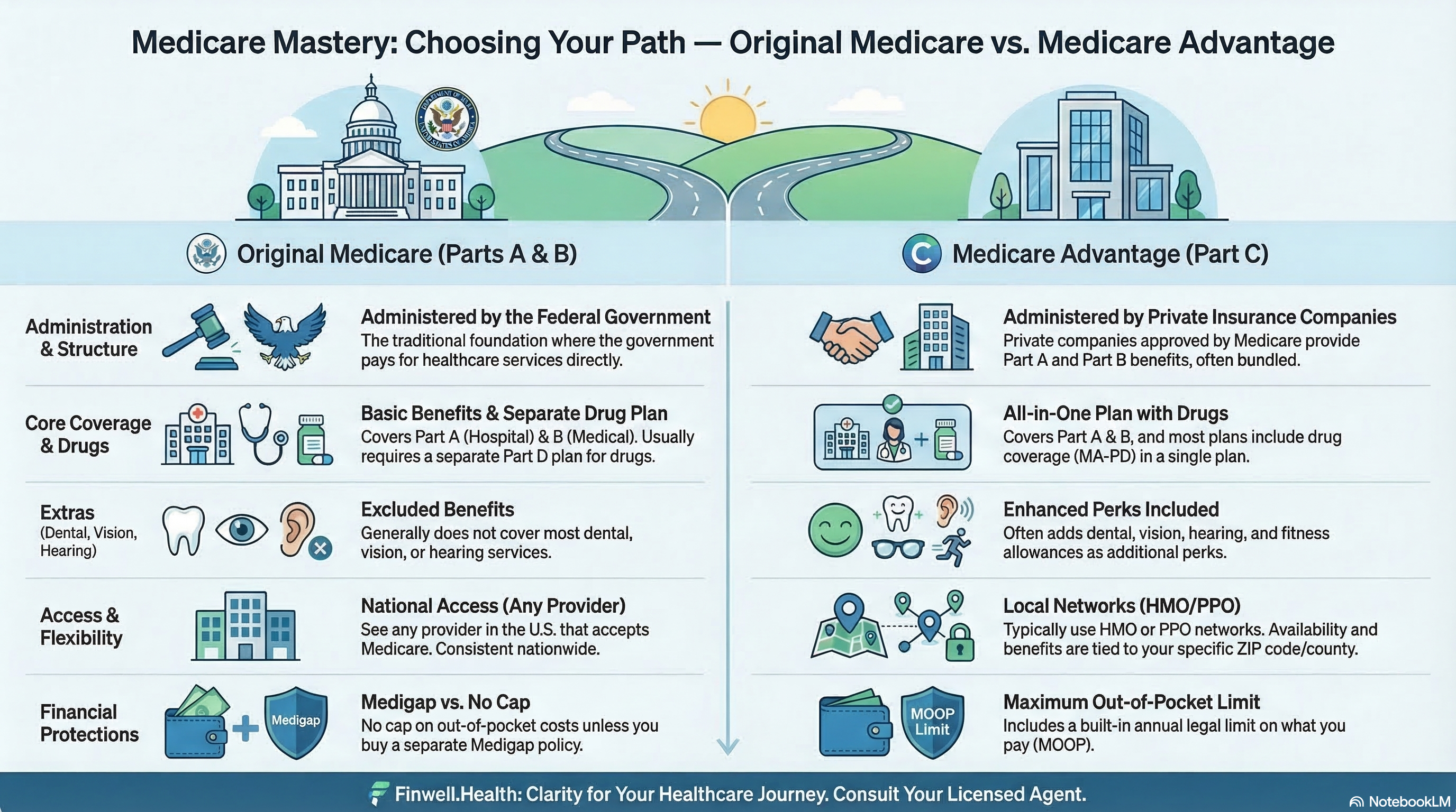 Original Medicare vs. Medicare Advantage